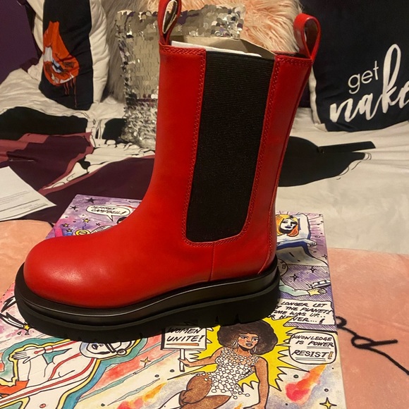 Jeffrey Campbell boots size 6 1/2 - Picture 2 of 3